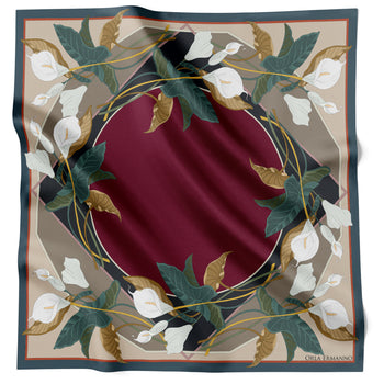 Fringed Lily Wreath Green